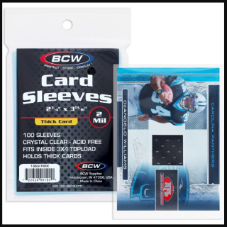 BCW - Standard Sleeves - Soft Thick Card Sleeves (240pt) (100 Pieces)