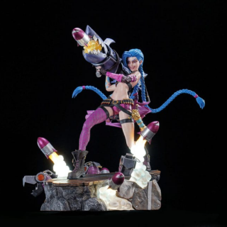 Φιγούρα Statue PureArts - League of Legends - Jinx (Limited Edition 3000 Pieces) (32cm)
